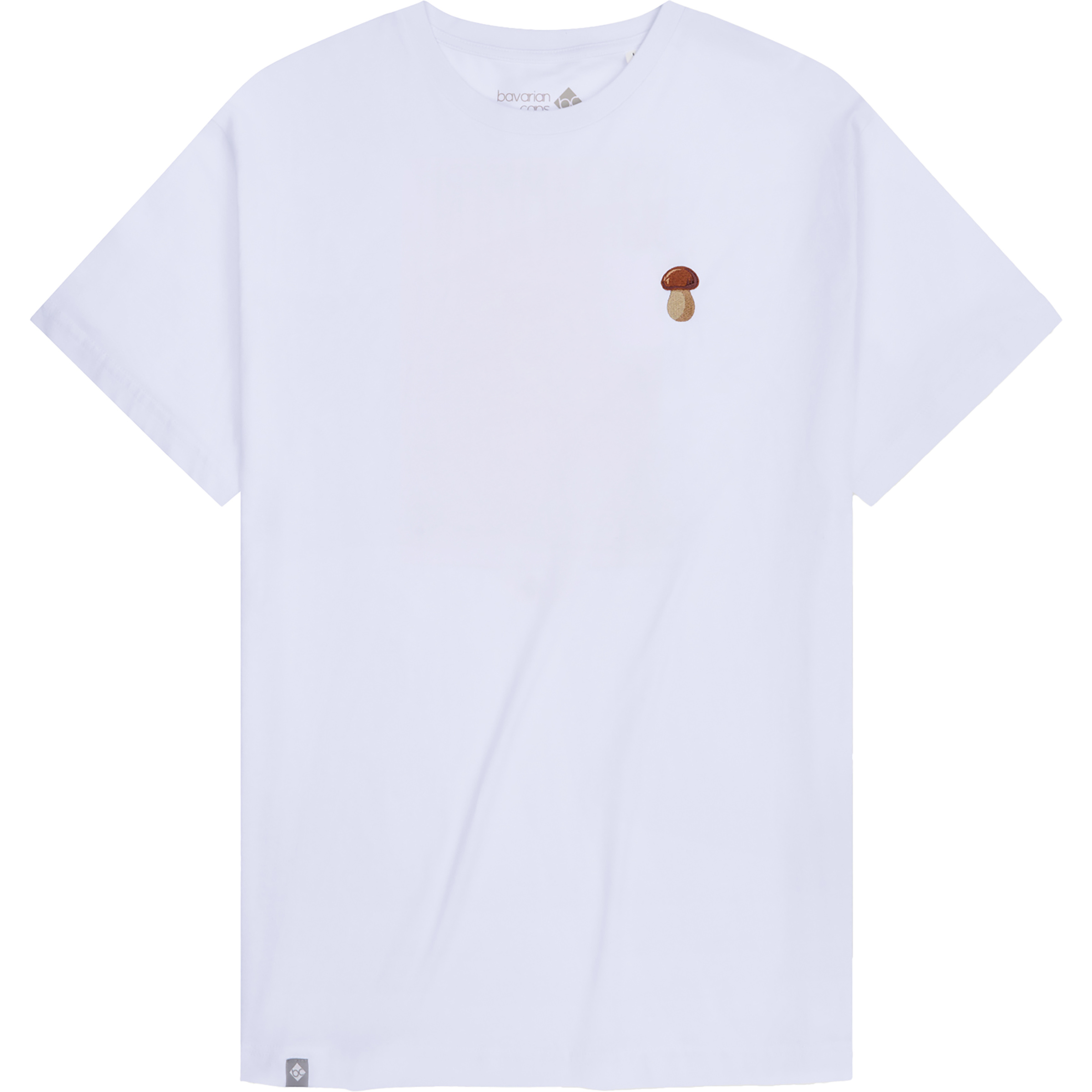 Bavarian Caps Schwammerl Narrisch Herren T-Shirts weiss Größe S Lifestyle Hautfreundlich