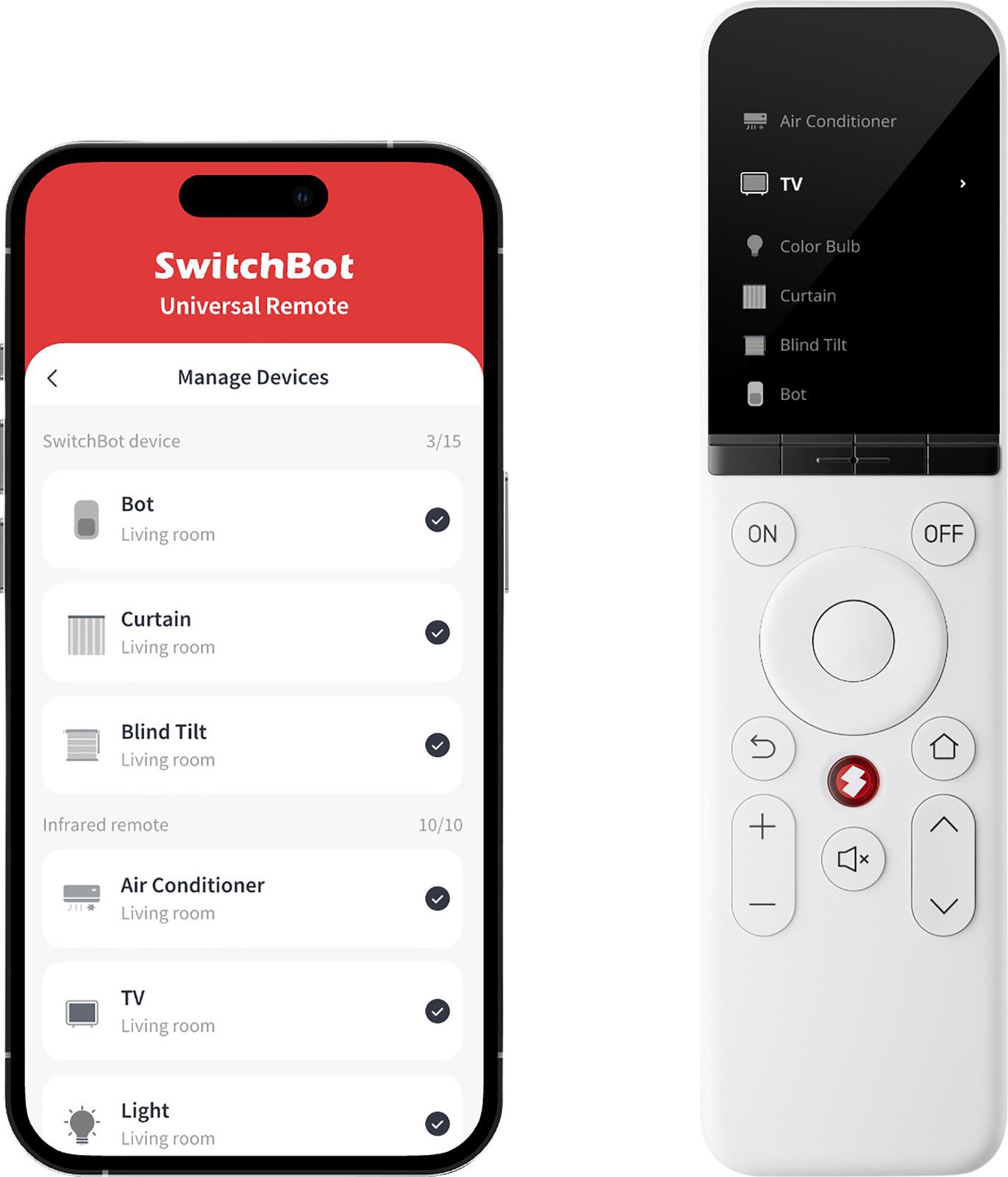 SwitchBot Universal Remote W4600000 - All-in-One smarte afstandsbediening
