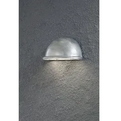 Konstsmide Wandleuchte TORINO, Breite 20cm, E14 max. 25W, feuerverzinkter Stahl / Acrylglas KON-7325-320