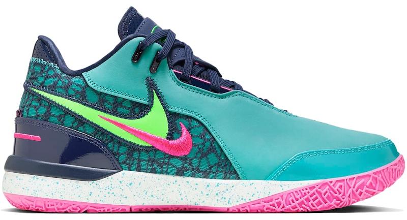 Nike Zoom LeBron NXXT Gen AMPD EP South Beach (Solid Outsole) - EU 46