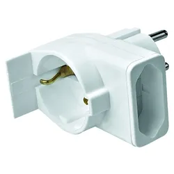 Rademacher 70000016 Kombi-Duplex-Stecker, weiß 3742 Deltadore