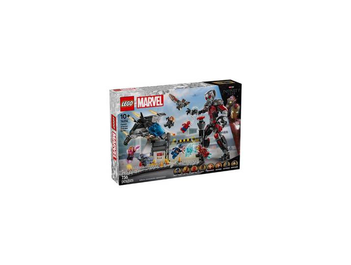 LEGO® LEGO Super Heroes 76314 Captain America: Civil War Actionduell Konstruktionsspielsteine