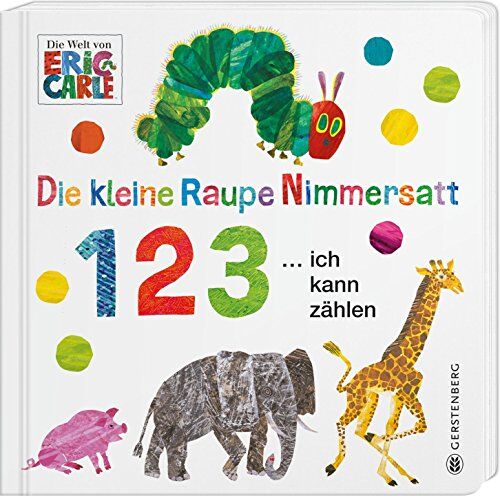 Eric Carle - Die kleine Raupe Nimmersatt - 1 2 3 ... ich kann zählen - Preis vom 02.10.2026 23:42:20 h