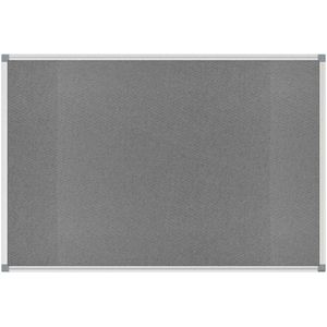 Maul Maul Pinnwand  standard 64438 Textil, grau, aus Filz, mit Aluminiumrahmen, 90 x 60 cm