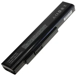 Medion Notebookakku (6 Zellen, 4400 mAh), Notebook Akku, Schwarz