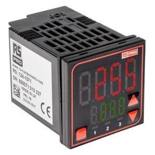 RS PRO PID Temp Controller, 48x48, 110-240V ac (1241071)