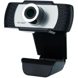 Cadorabo Webcam 1080P, Webcam, Schwarz
