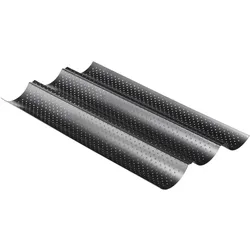 Gravidus Baguetteblech Baguetteform bis zu 3 Baguettes gleichzeitig backen