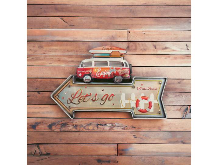 Plaque led voiture Sufer