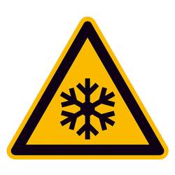 SAFETYMARKING Warnschild Niedrige Temperatur/Frost Folie selbstklebend 100 mm ISO 7010 1 St. 21.0292