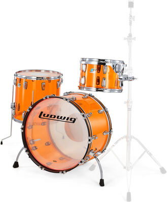 Ludwig Vistalite FAB Set Amber ambre