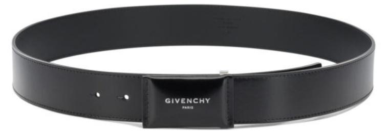 Givenchy Gürtel für Herren, schwarz, Modell Antigona, aus Leder