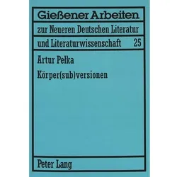 Körper(sub)versionen, Fachbücher von Artur Pelka