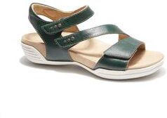 Women's Denia Sandal by Hälsa in Dark Green (Size 6 1/2 M)