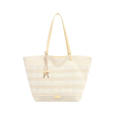 Shopper SURI FREY "Shopper SFY Ruby", Damen, Gr. B/H/T: 50cm x 31cm x 14cm 0, gelb (lightgelb 431), Polyester, Taschen Shopper