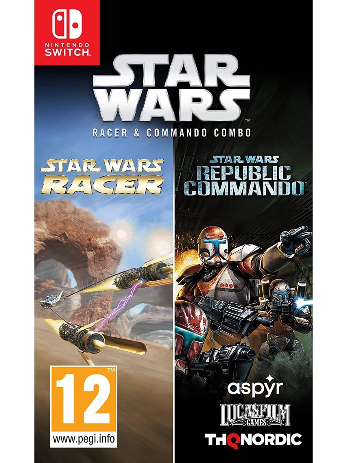 Star Wars Racer & Commando Combo - Nintendo Switch - Action - PEGI 12