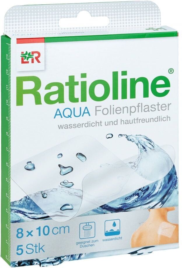 Ratioline aqua Duschpflaster 8x10 cm 5stk