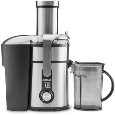 GASTROBACK Entsafter "40151 Design Multi Juicer Digital", silber (edelstahlfarben, silberfarben), B:48cm H:28cm T:46cm, Entsafter