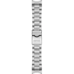 Certina - Edelstahl Ds Podium Gent Chrono Uhrenband Edelstahl Ds Podium C605014464 - grau