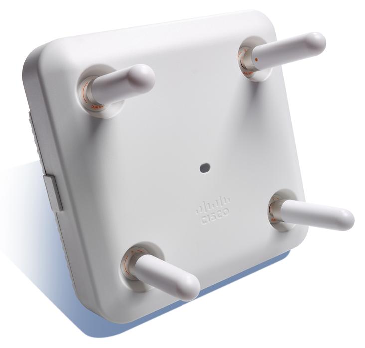 Cisco Aironet 2800e, 2,4 GHz, 5 GHz, 5200 Mbit/s, 802.1x RADIUS, EAP-FAST, EAP-PEAP, EAP-SIM, EAP-TLS, EAP-TTLS, MSCHAPv2, PEAP, WPA, WPA2, 10,100,1000 Mbit/s