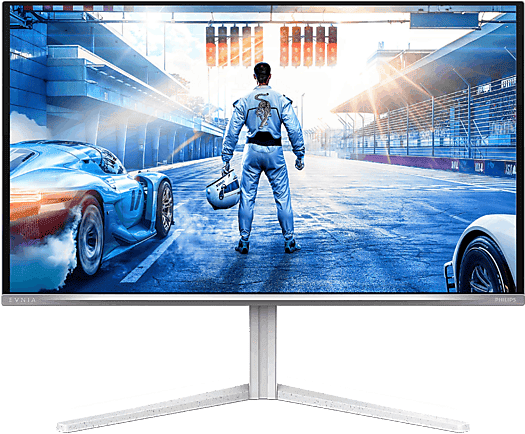 REACONDICIONADO Seminuevo Muy bueno Monitor gaming - Philips Evnia 27M2N6501L, 26.5" QHD, 240 Hz, 0.03ms GtG, QD OLED, Altura Ajustable, HDR10, Blanco