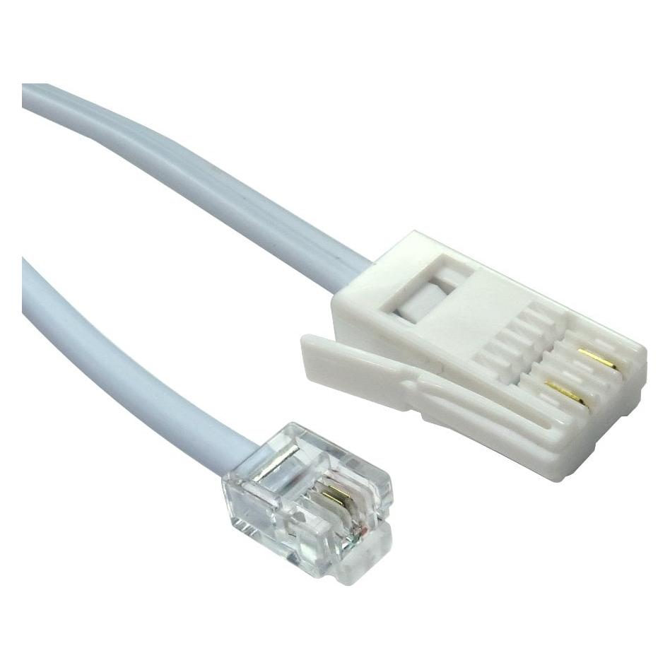 Cables Direct CDL 10m Two Wire RJ11 (M)-BT (M) (BT-210W)