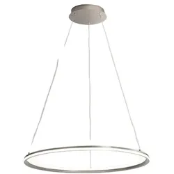 LED-Pendelleuchte der Serie 8203 in Titangrau, 98 W, warmweißes Licht (3000 K), Länge 100 cm, modernes Design – Perenz