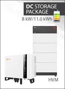 Solis S6 8kW 3ph Hybrid Wechselichter + BYD HVM 11.0 kWh Paket