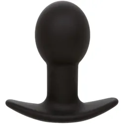 CalExotics, Analtoy, Rock Bottom Anal Plug 10 Vibrationen Silikon Schwarz