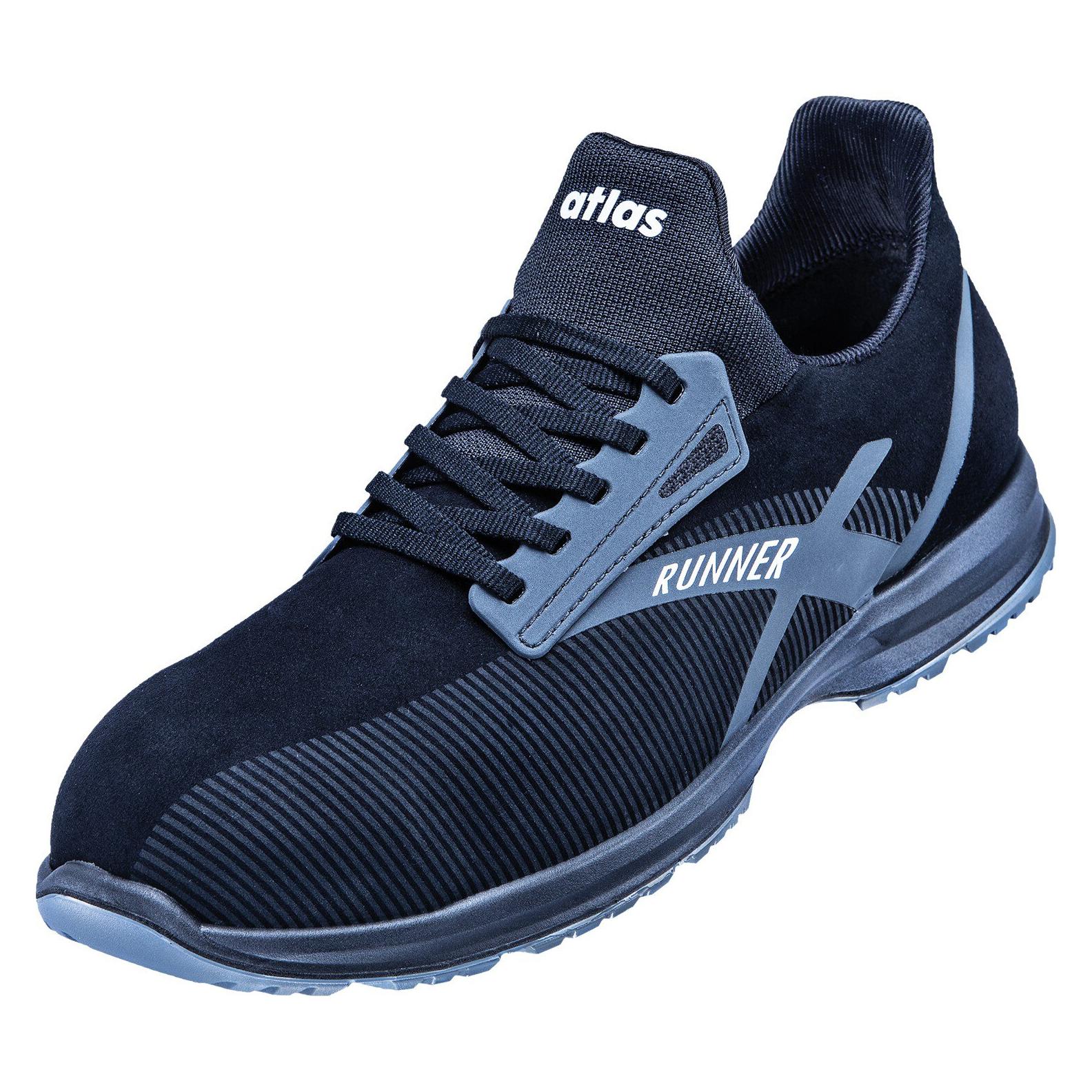 Atlas Sicherheits-Halbschuh S3 ESD RUNNER 95, black, Gr.47 (S3, 47) (89700 S3 47)