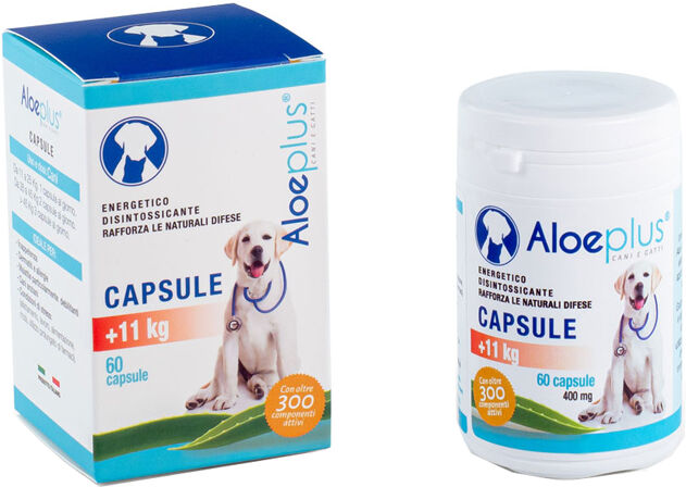 Aloeplus Cani Caps +11Kg 60