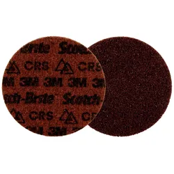 3M Scotch-Brite Präzisions-Vliesscheibe, PN-DH, Grob, 125 mm x keine Bohrung