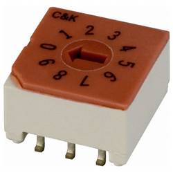 C & K Switches CRD10RM0SBR Rotay Switch CRD Series Codierschalter 1 St. Tape on Full reel