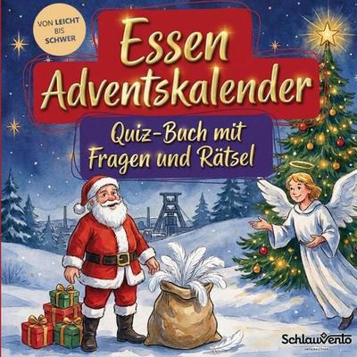 Essen-Adventskalender: Quiz-Buch mit Fragen und Rätsel, Taschenbuch von Schlauvento Interactive, Schlauvento Interactive, 978-3-693-19936-7