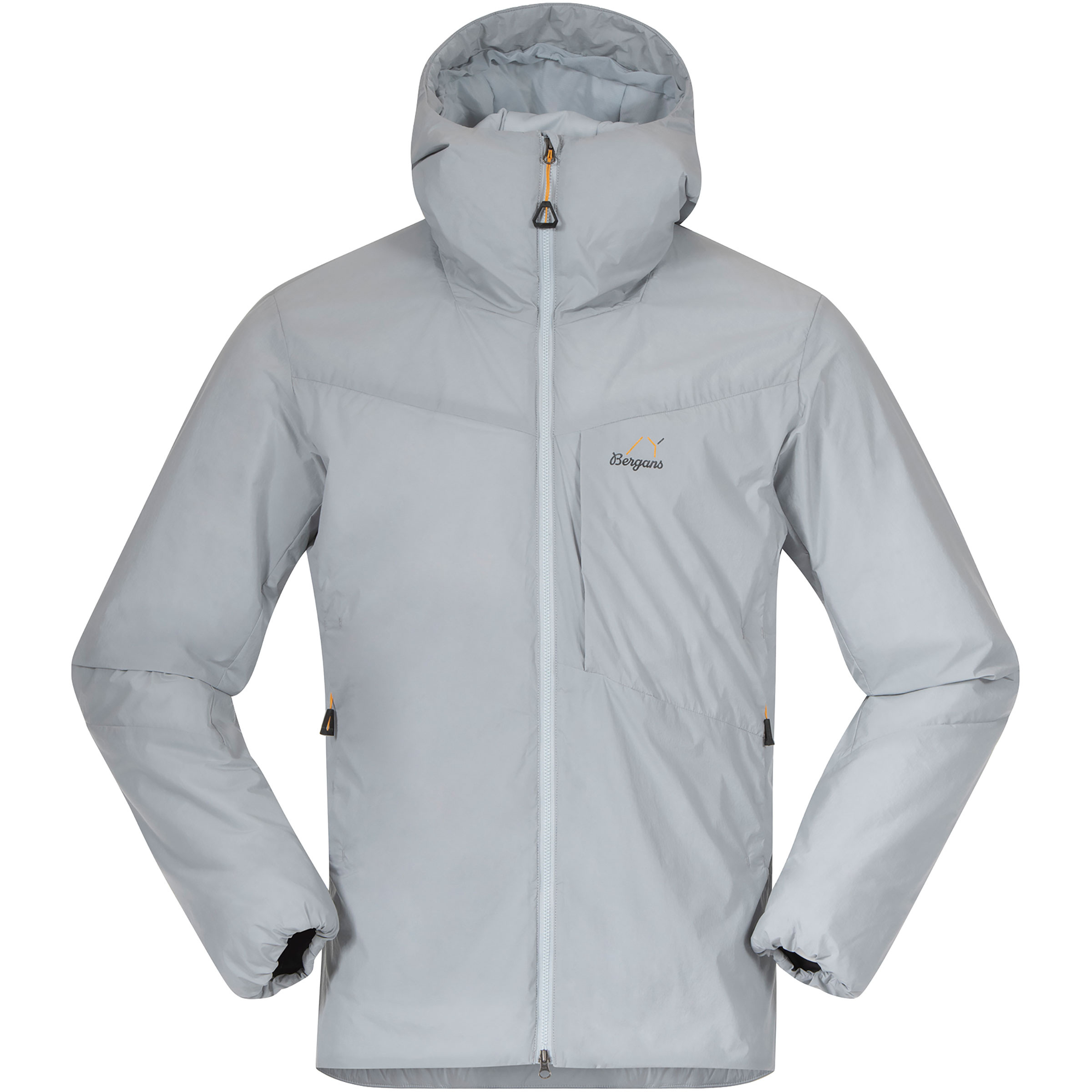 Bergans Y MountainLine Insulated Windbreaker Herren Kunstfaserjacke grau Größe M Bergsteigen | Alpinklettern Wasserabweisend Wasserabweisend