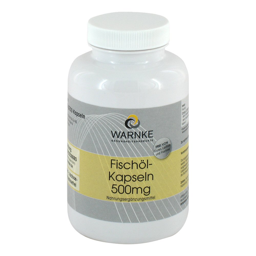 Warnke Vitalstoffe GmbH Fischöl Kapseln 500 mg 02604363