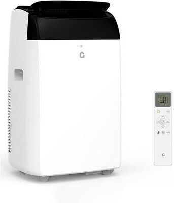 YUN 14000 BTU Portable Air Conditioner, 3-in-1 Cooling, Dehumidifier & Fan, Timer, Remote - White