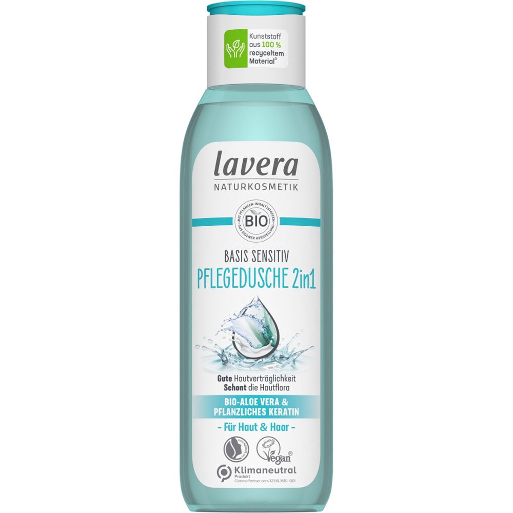 Lavera basis sensitiv Pflegedusche 2in1 Dt. 250 ml Flaschen