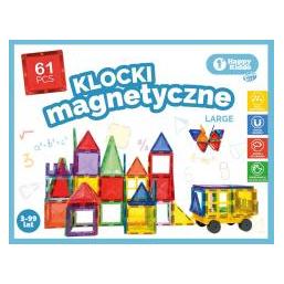 Smily Play Klocki magnetyczne 61el SmilyPlay SP85382 53822 (68592546)