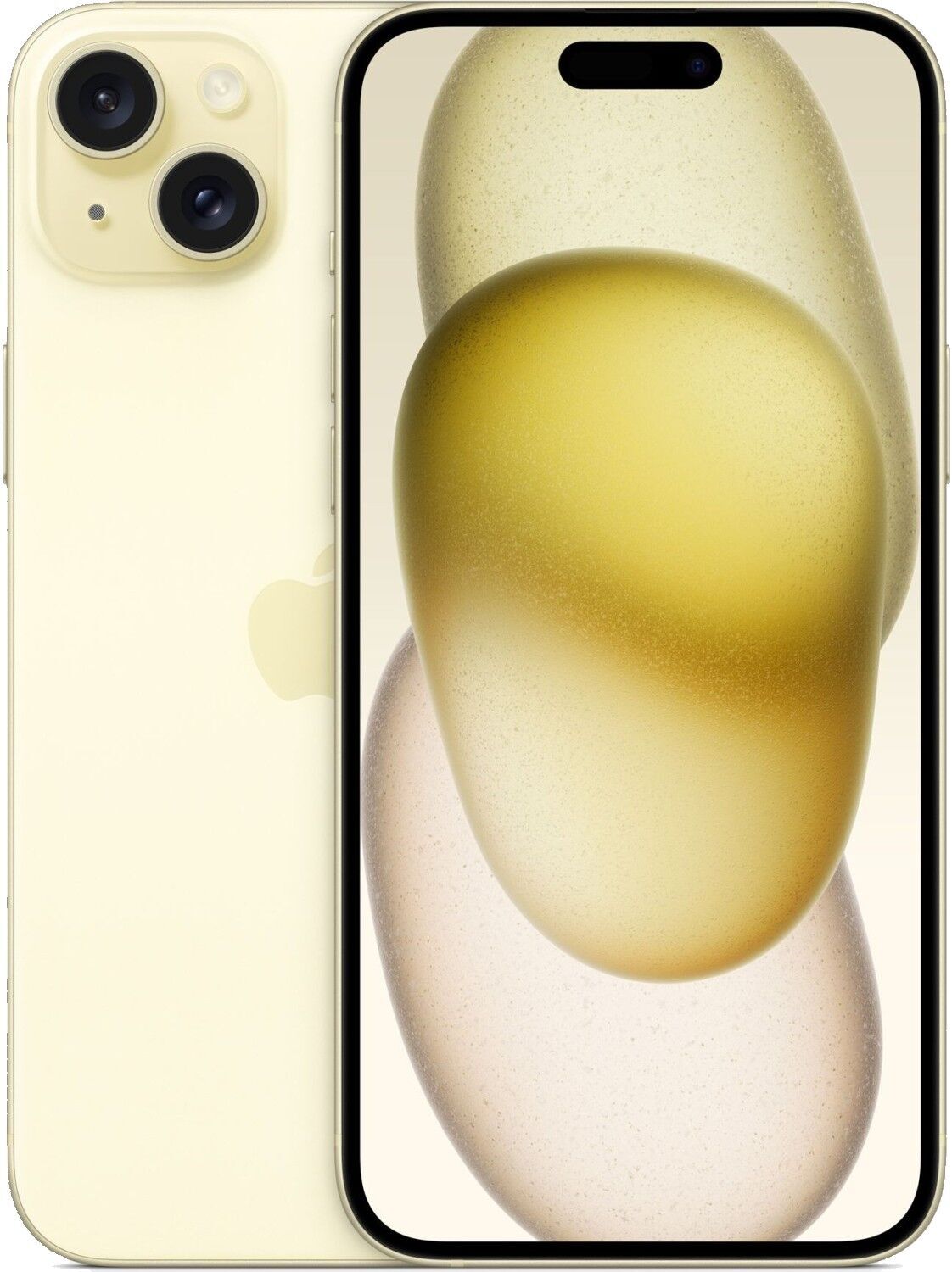 Apple iPhone 15 Plus   256 GB   Dual-SIM (eSIM, Nano-SIM)   yellow - Refurbished