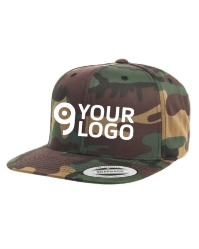 Cappellino Camo Classic Urban Snapback 6 Pannelli BW   100g Personalizzate o neutre