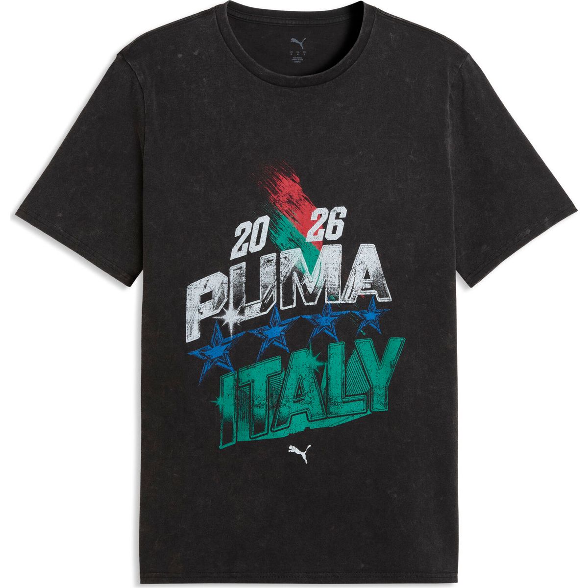 Puma Fanpack 90s Bespoke Tee puma black-sport green (05) XL 660602-05-XL