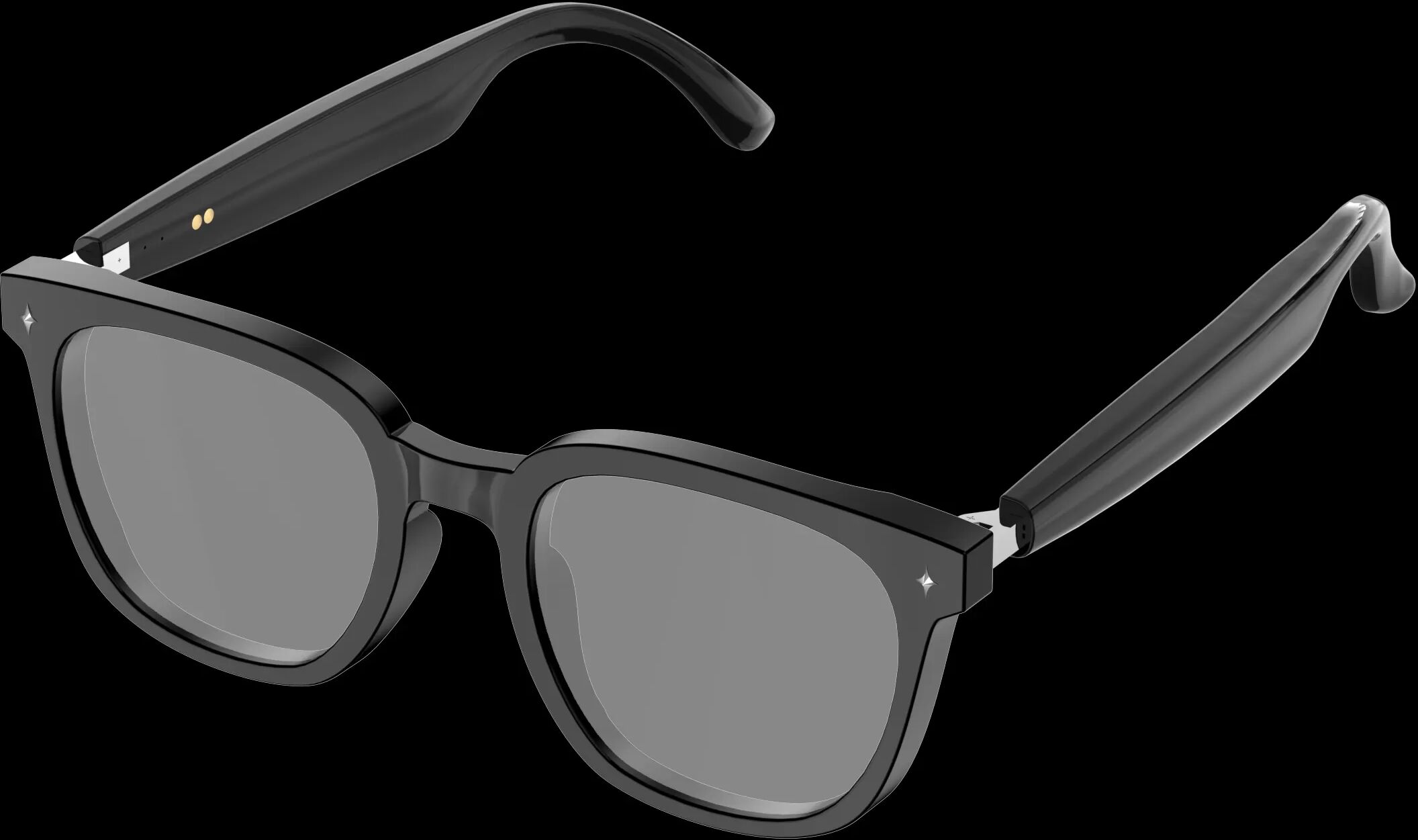 INF Smarte Bluetooth-Brille HY-1009: Audio & Visuell mit Stil Transparent