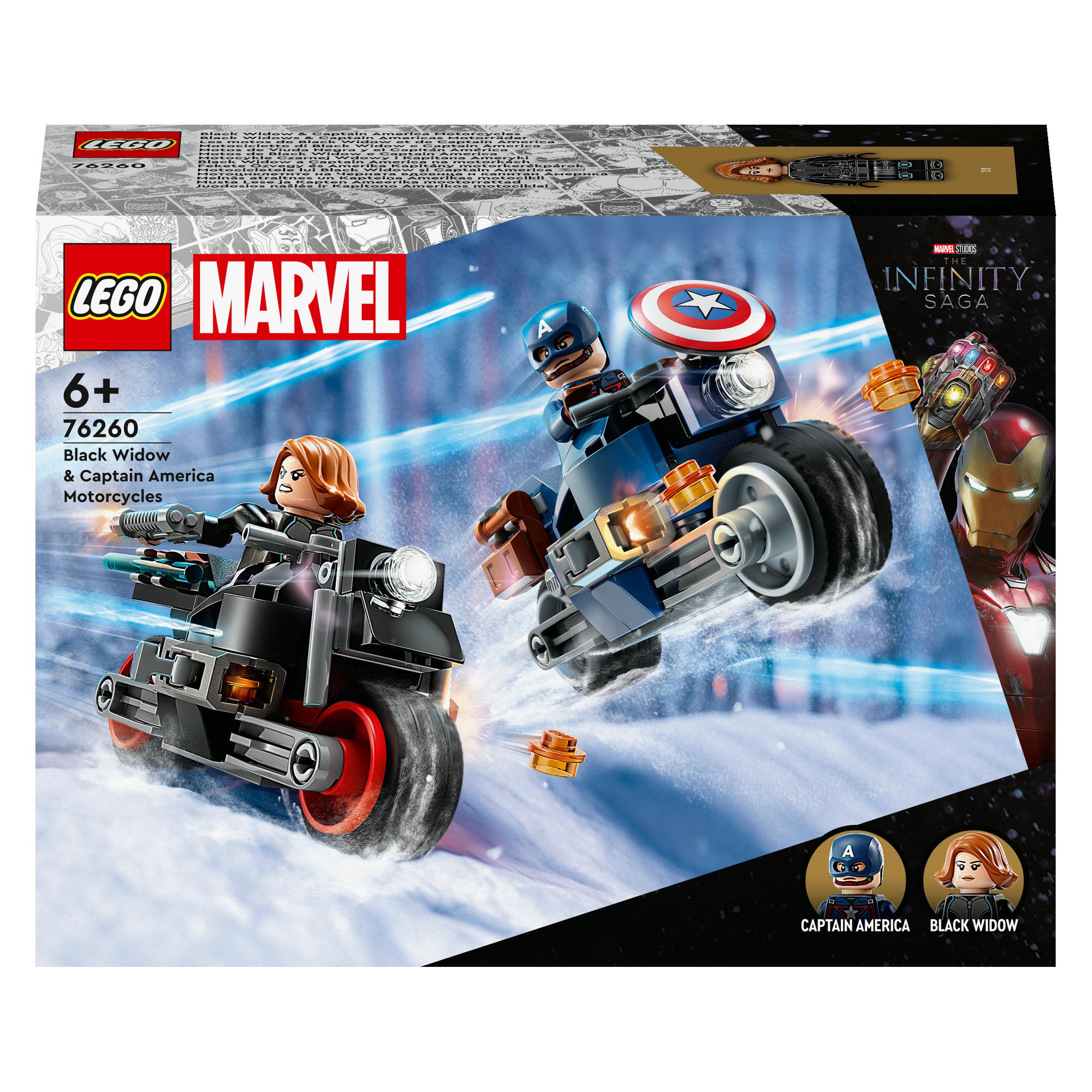 LEGO Black Widows & Captain Americas Motorräder (76260, LEGO Marvel) (76260)