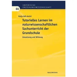 Tutorielles Lernen im naturwissenschaftlichen Sachunterricht der Grundschule, Schulbücher von Katja Adl-Amini