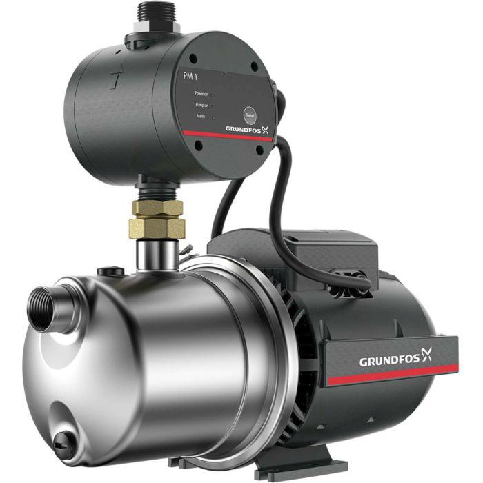 Grundfos Gartenpumpe 99515138 Edelstahl, 230 V, 1,5 m Kabel, Schutzkontaktstecker
