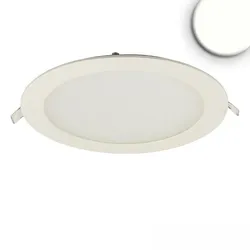 ISOLED LED Downlight, rund, 18W, CRI90, IP42, ultraflach, blendungsreduziert, 4000K, weiß ISO-115473