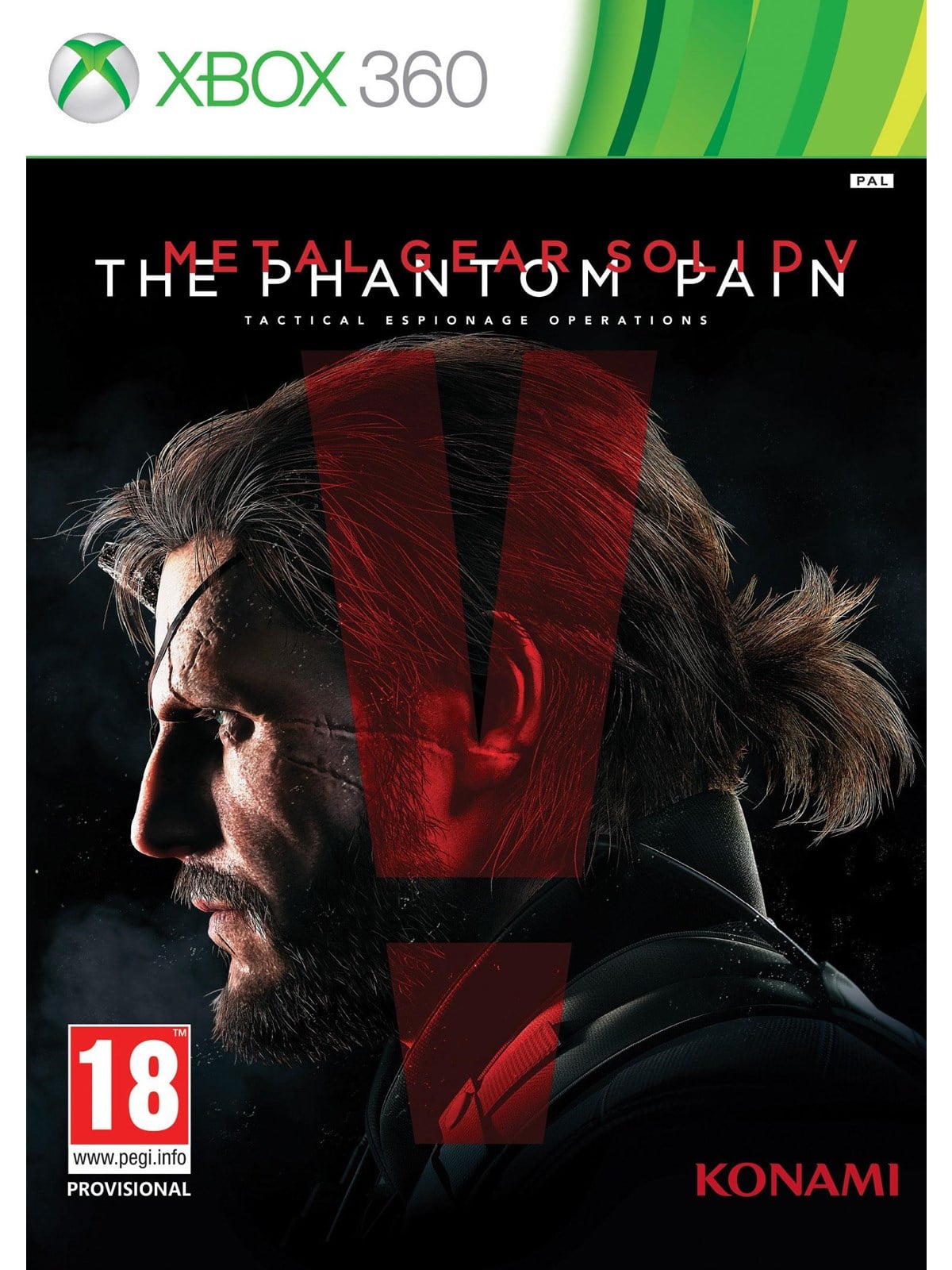 Metal Gear Solid V: The Phantom Pain - Microsoft Xbox 360 - Action - PEGI 18