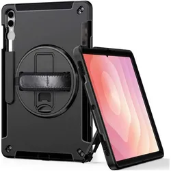 JT Berlin Rugged Kickstand & Handstrap Case Samsung Galaxy Tab S11 Ultra schwarz bulk (30021) (Samsung Galaxy Tab S11 Ultra), Tablet Hülle, Schwarz