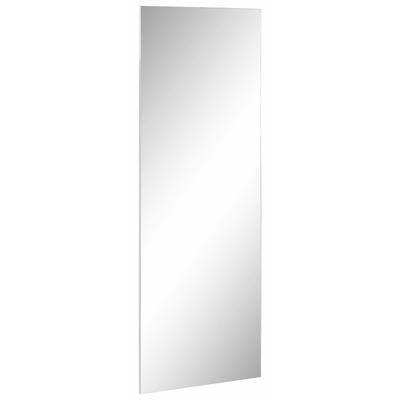 Spiegel BORCHARDT MÖBEL "Panama 166x60cm", transparent (weiß), B:60cm H:166cm T:2cm, Glas, Spiegel, Ganzflächig, hochkant oder quer montierbar